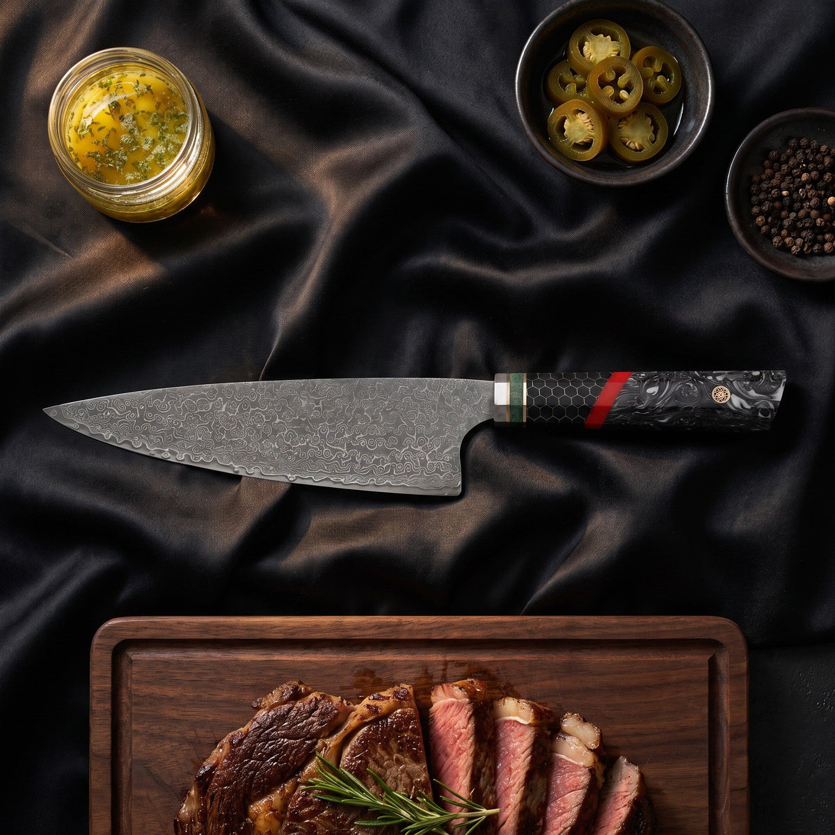 Hibana Broad Gyuto Chef Knife