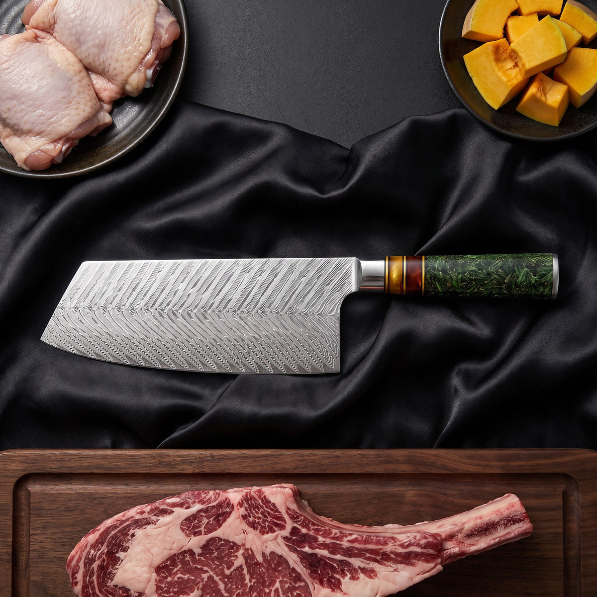 Matsuba Vegetable Cleaver Knife