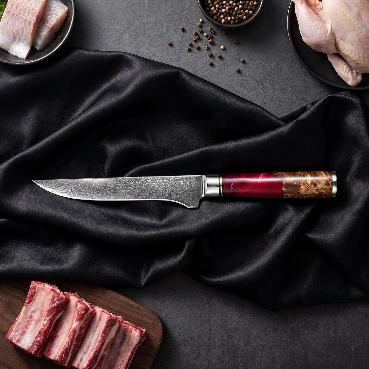Hozuki 8-Piece Knife Set