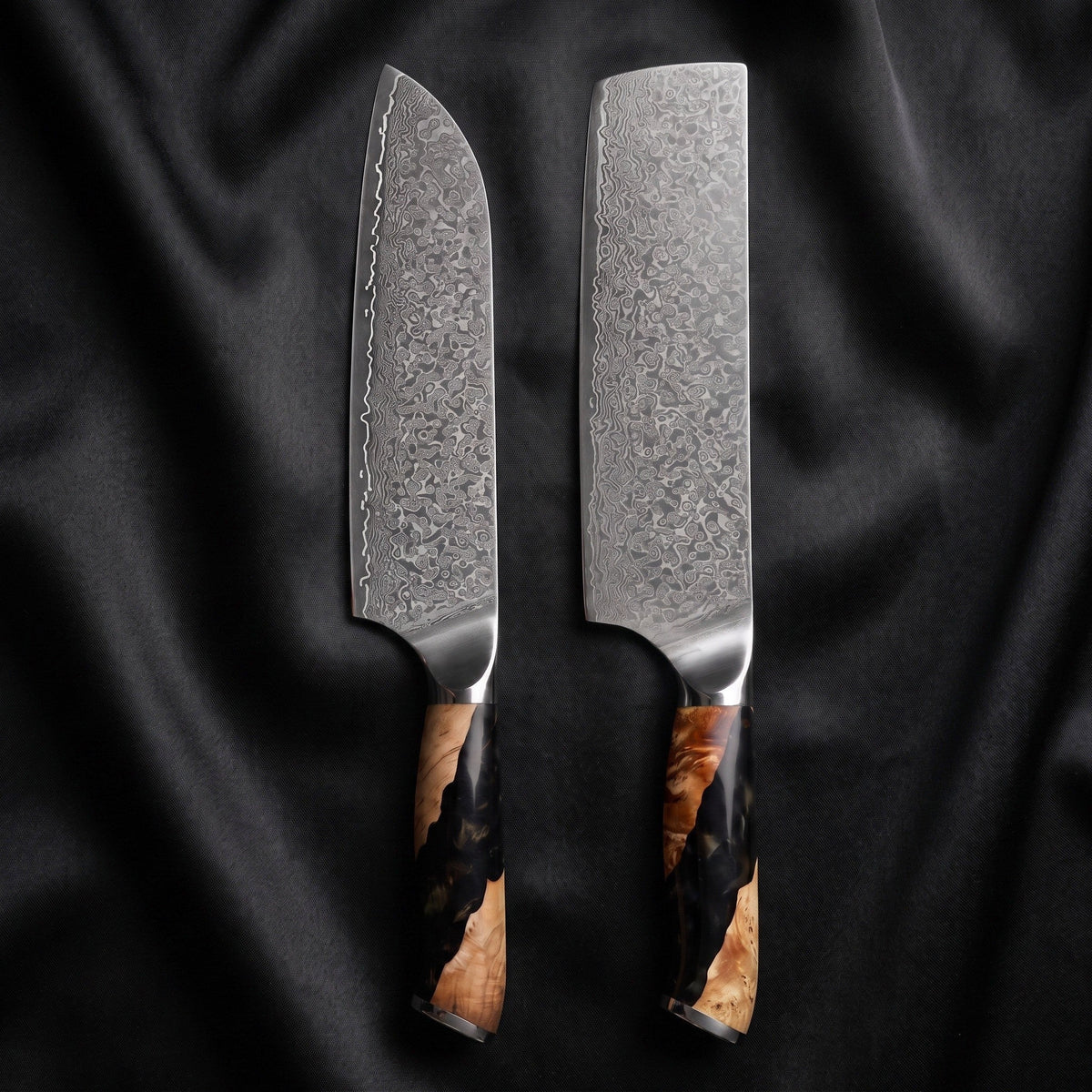 Yoizuki Knife Duo (Santoku & Nakiri)