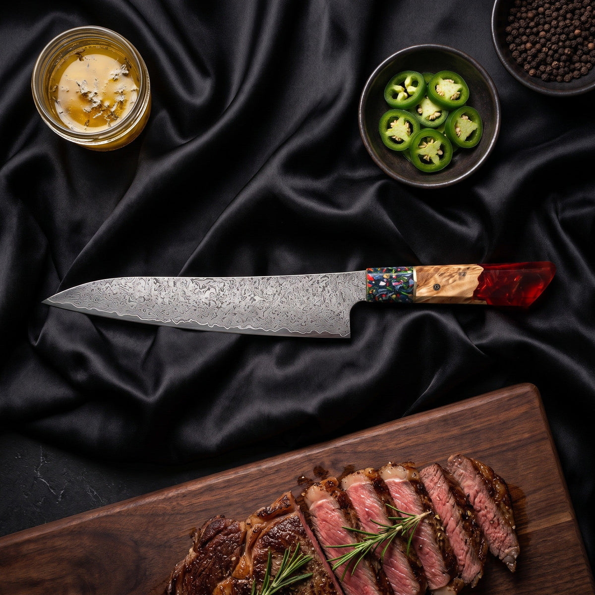 Saiun Knife Duo (Gyuto & Utility)