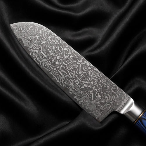 Aizome Santoku All-Purpose Knife
