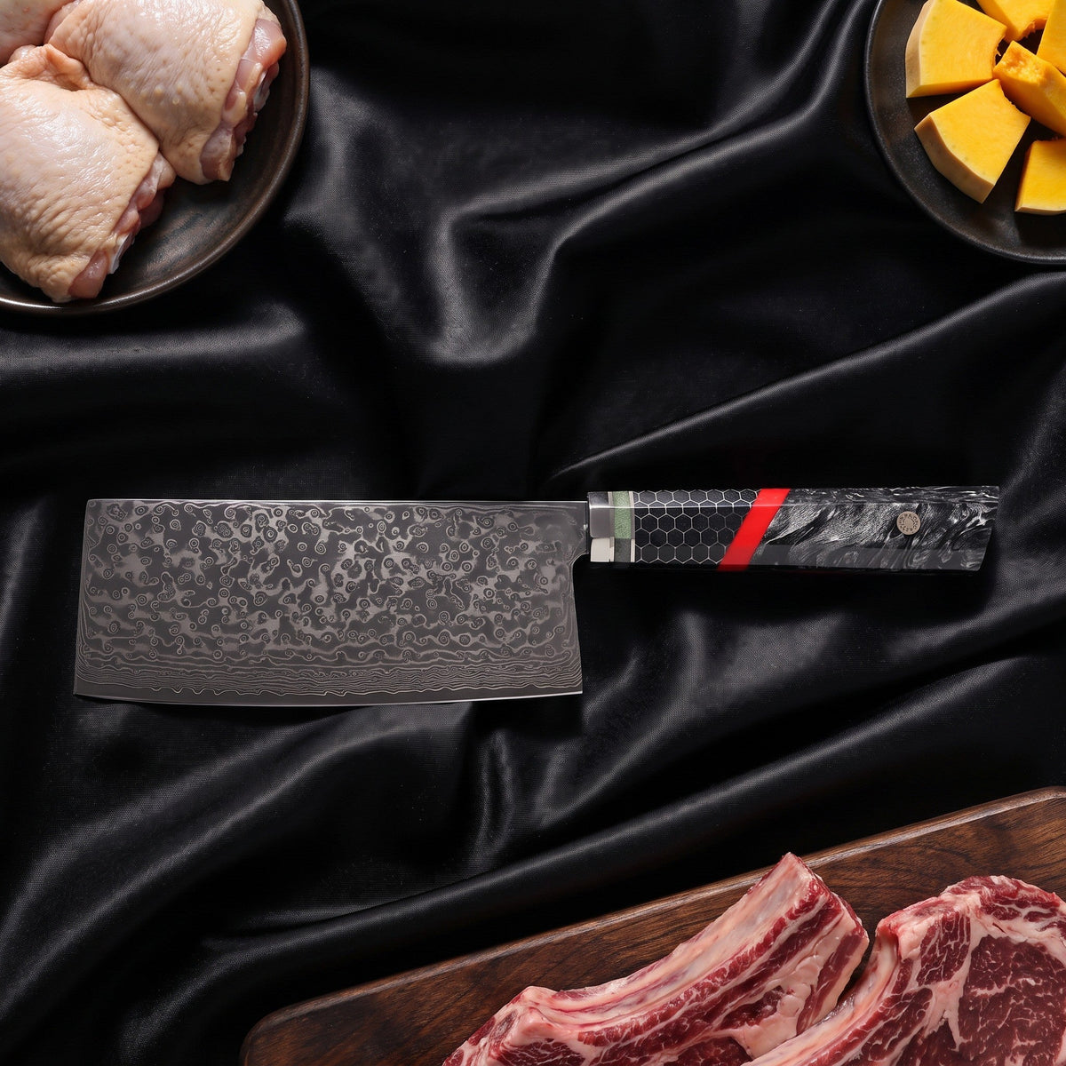 Enji Vegetable Cleaver Knife