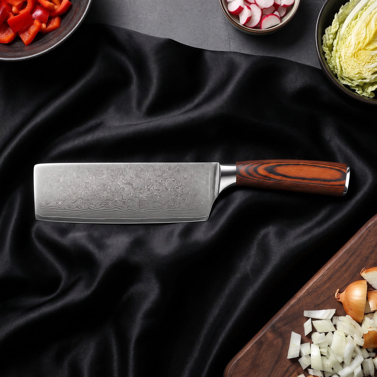 Yuhi Knife Trio (Gyuto, Nakiri & Petty)
