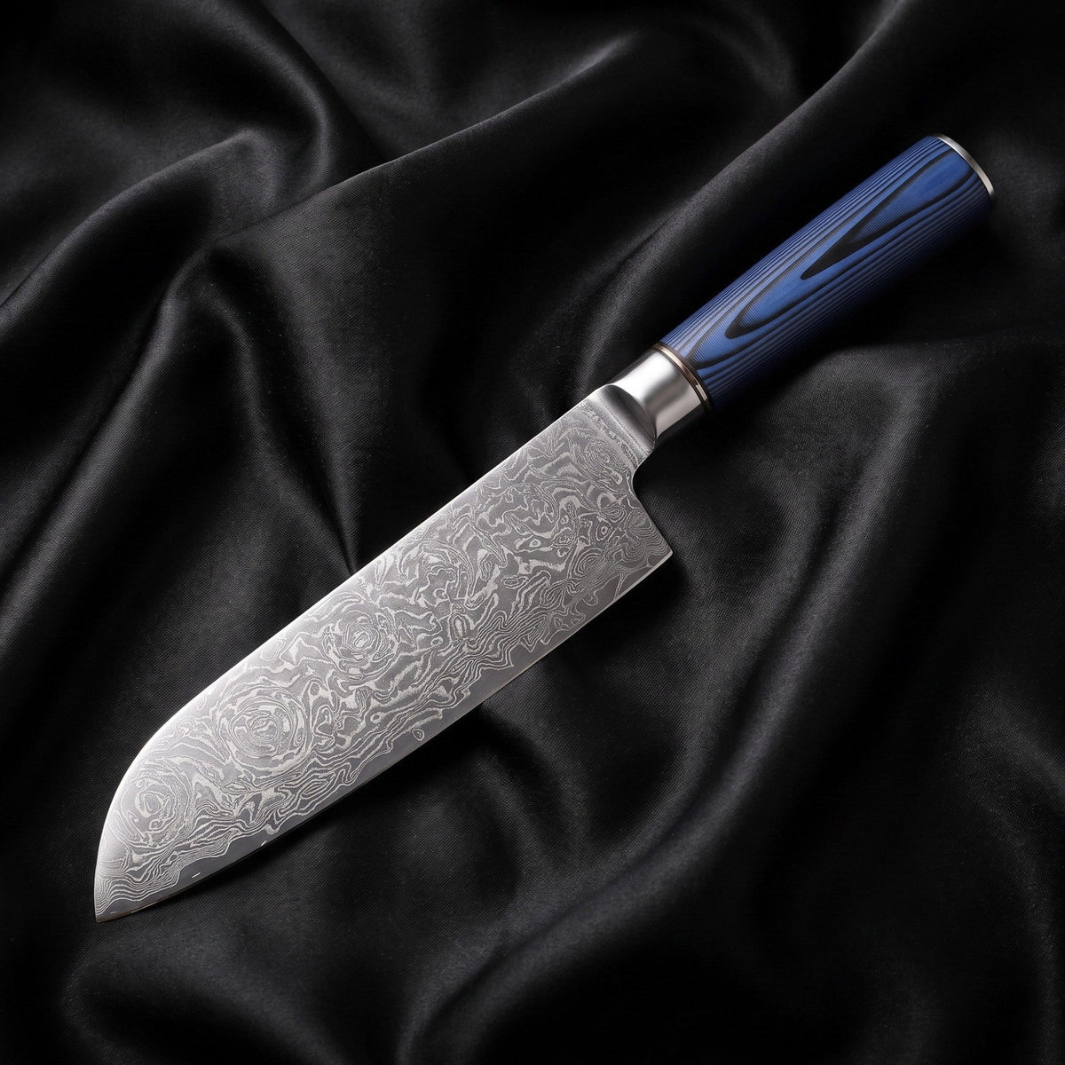 Aizome Santoku All-Purpose Knife