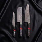 Enji Knife Trio (Gyuto, Nakiri & Utility)