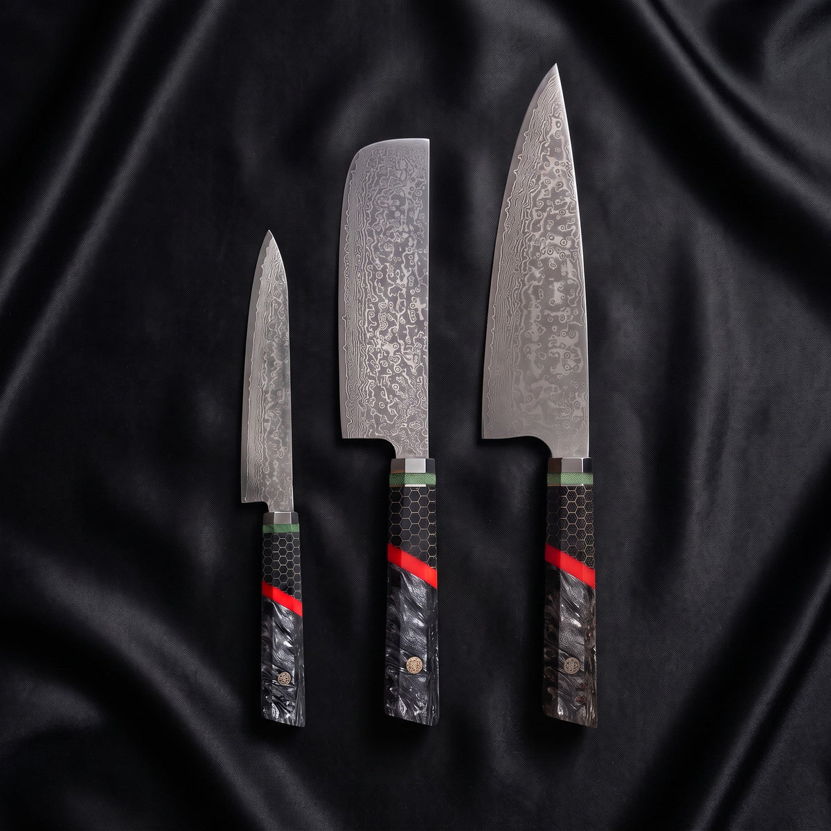 Enji Knife Trio (Gyuto, Nakiri & Utility)