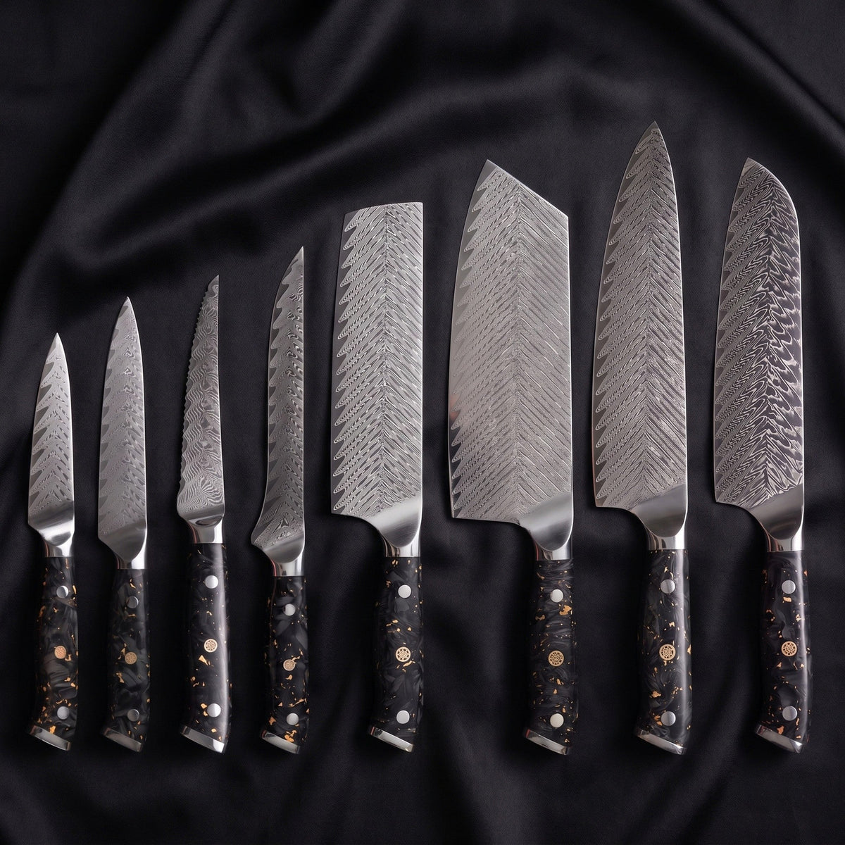 Kinpaku 8-Piece Knife Set