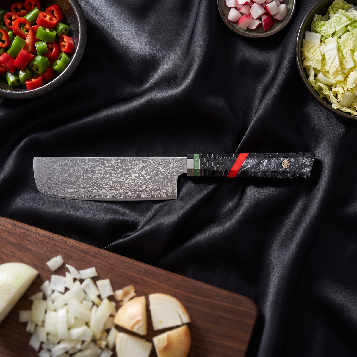 Enji Knife Trio (Gyuto, Nakiri & Utility)