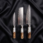 Shinju Knife Trio (Gyuto, Nakiri & Petty)