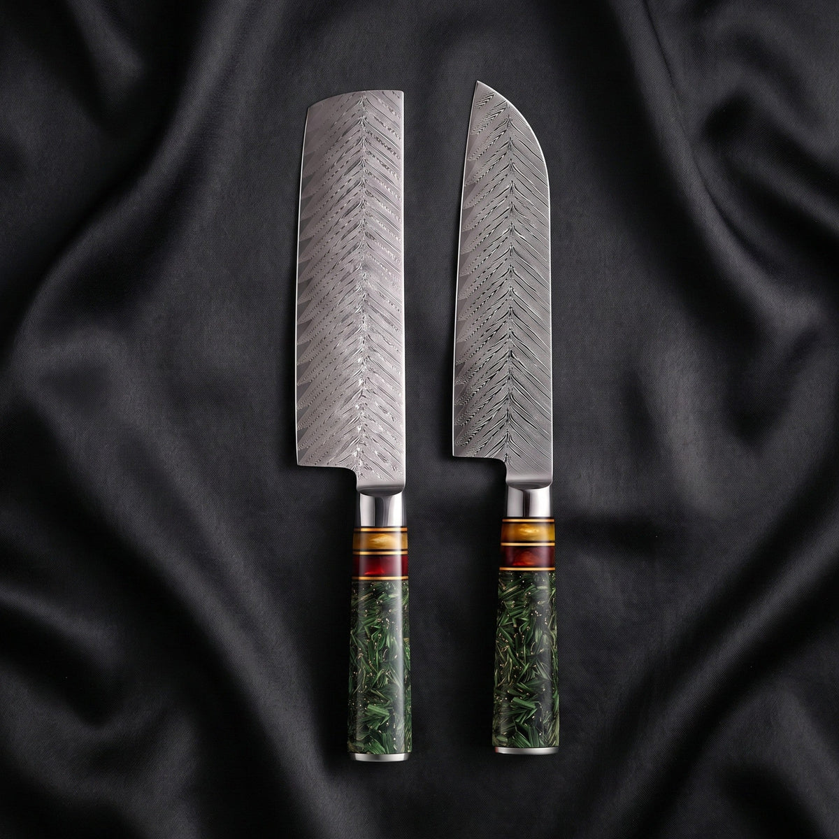 Matsuba Knife Duo (Santoku & Nakiri)