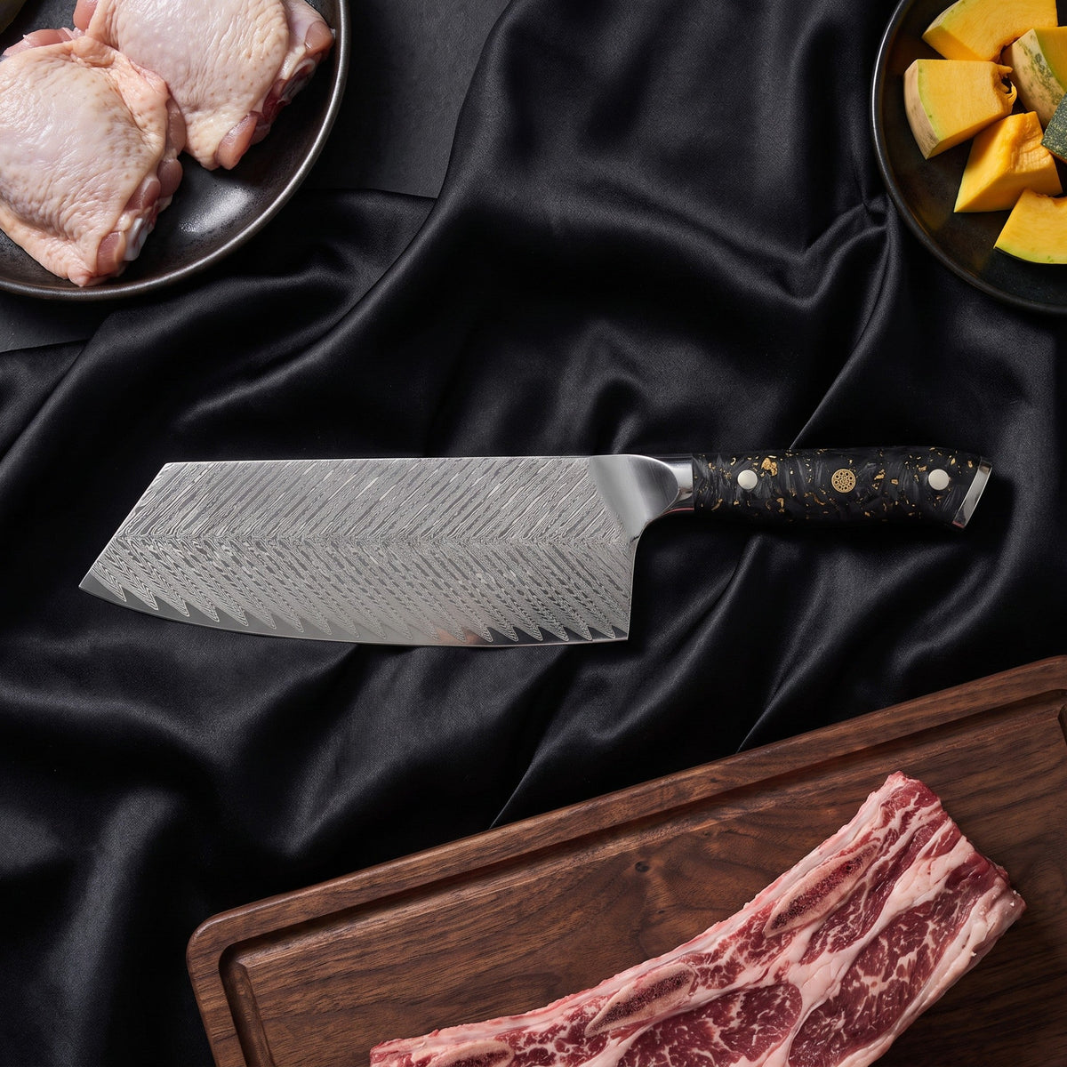 Kinpaku Vegetable Cleaver Knife
