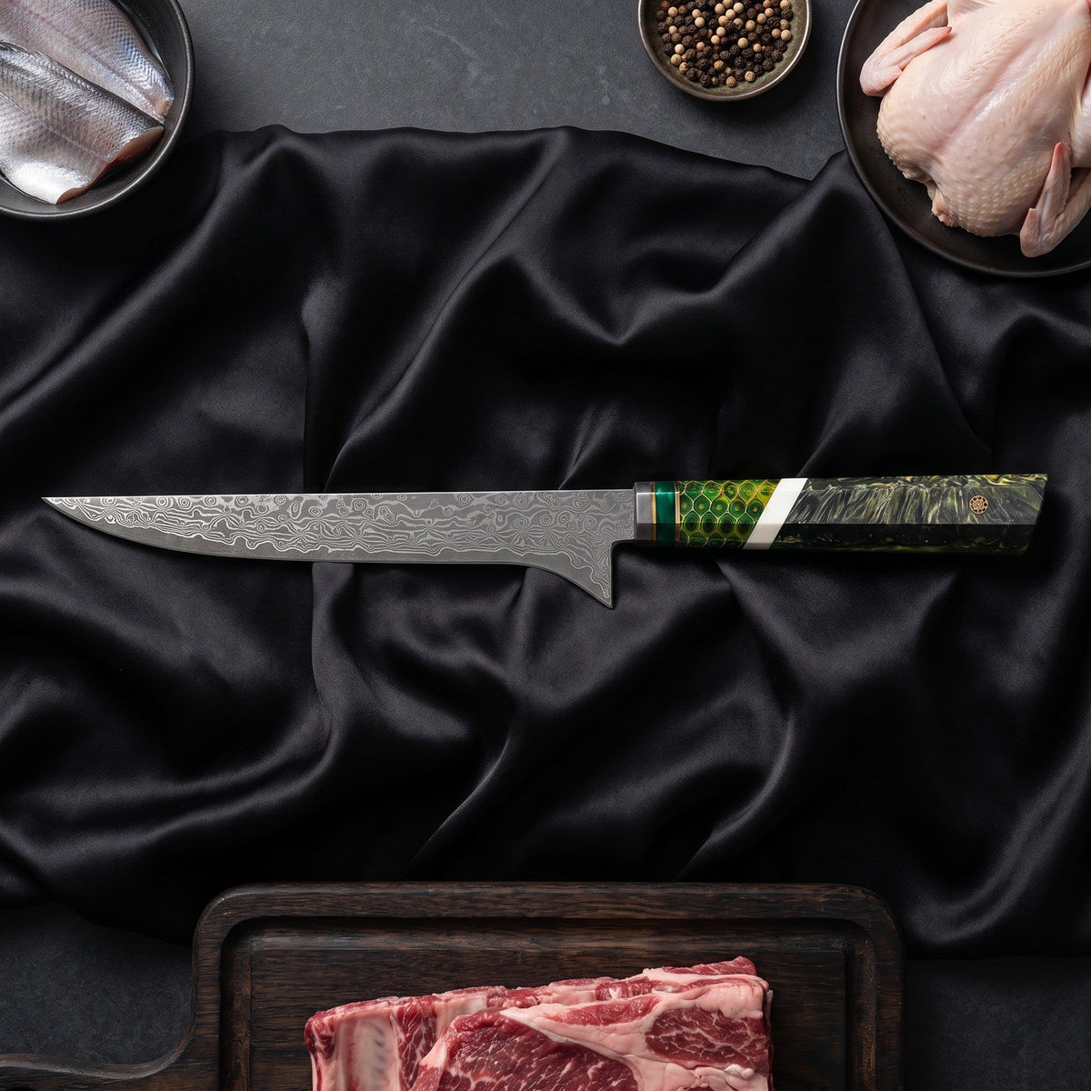 Wakaba Honesuki Boning Knife