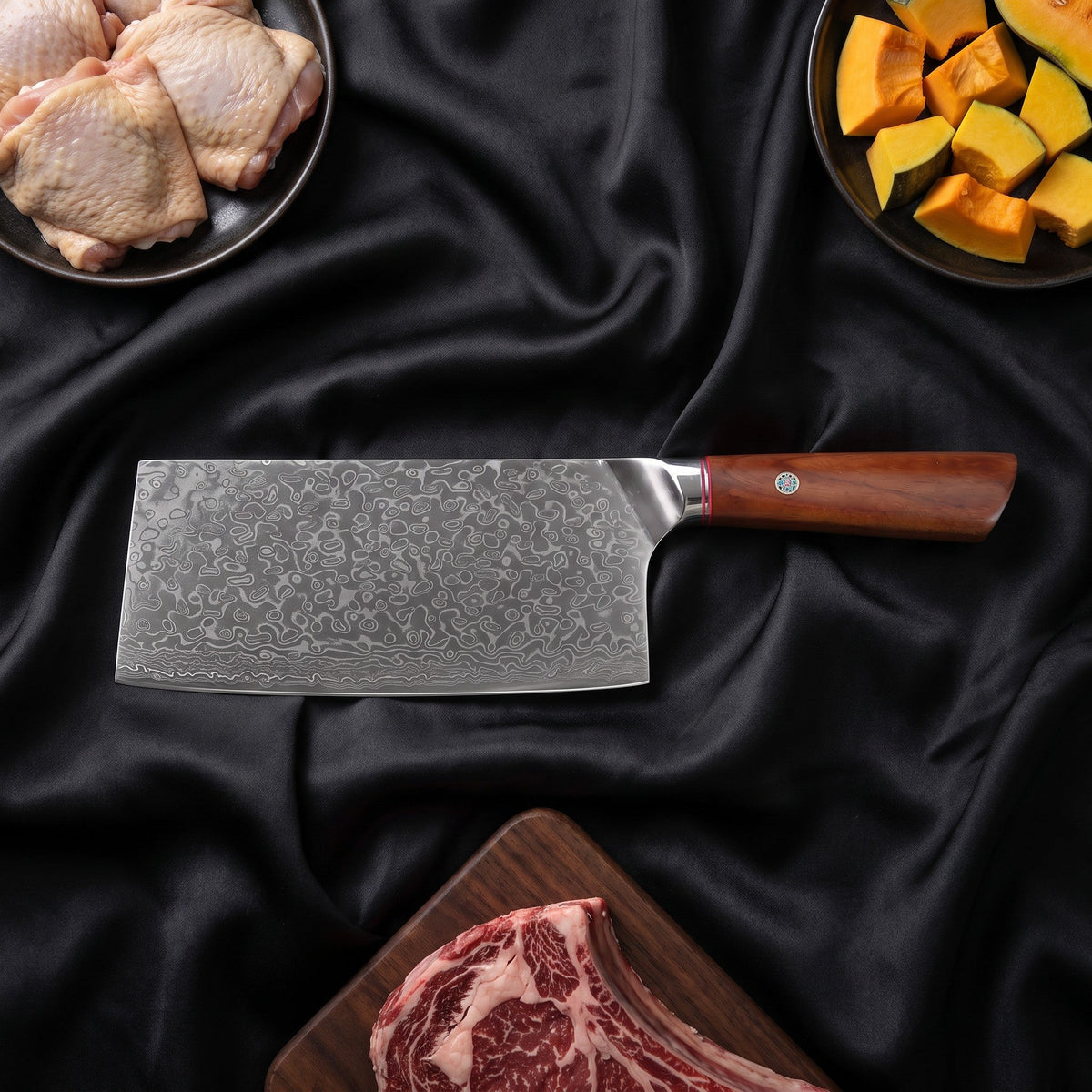 Kasane Vegetable Cleaver Knife