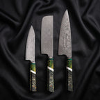 Wakaba Knife Trio (Gyuto, Nakiri & Utility)