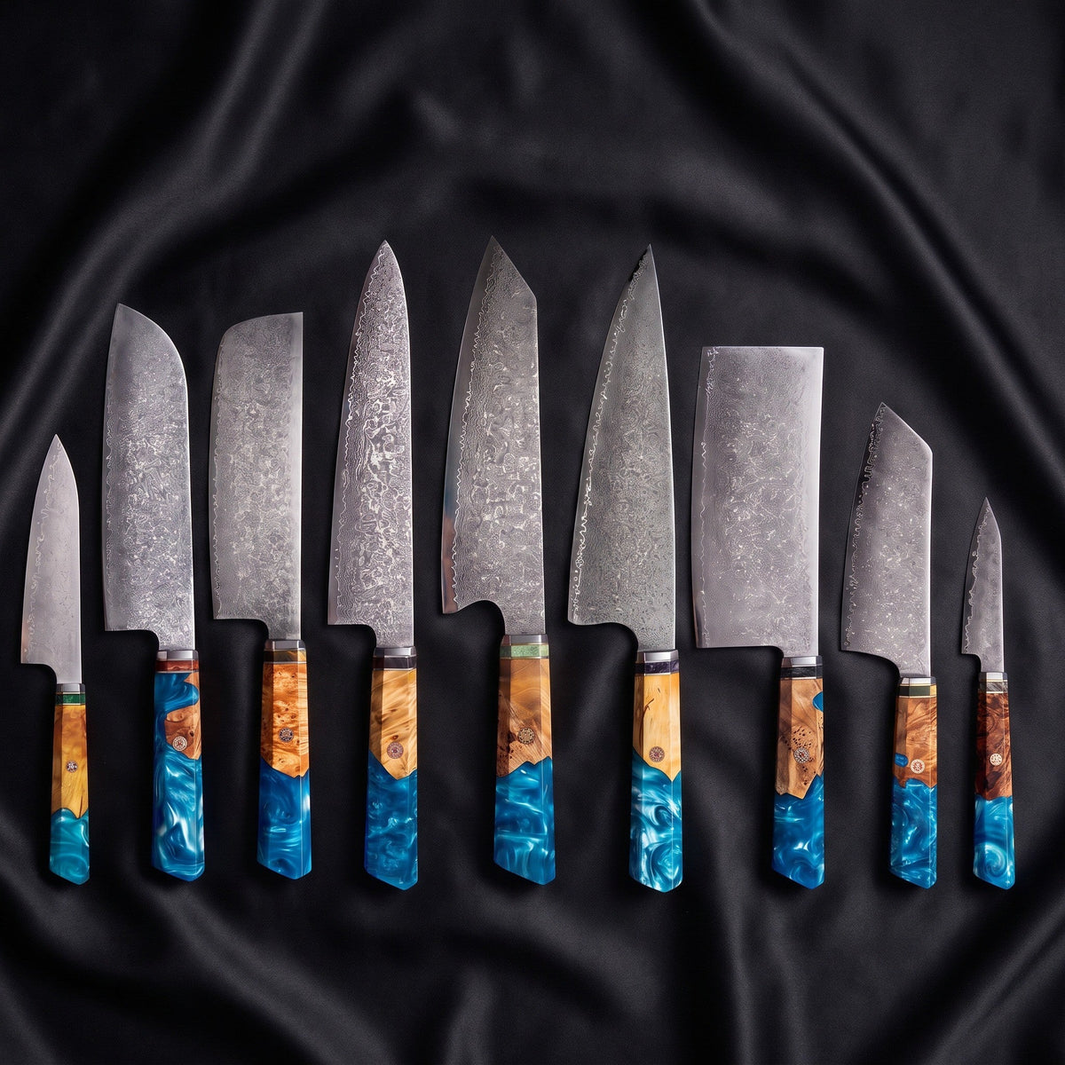 Kawasemi 9-Piece Knife Set