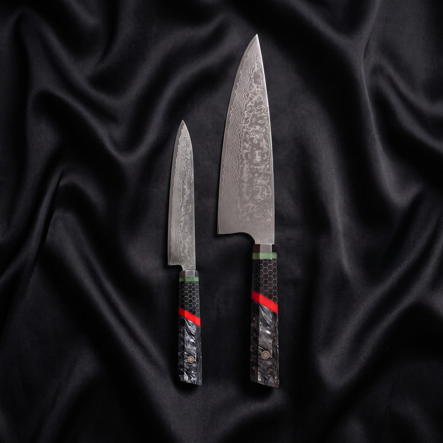 Enji Knife Duo (Gyuto & Utility)