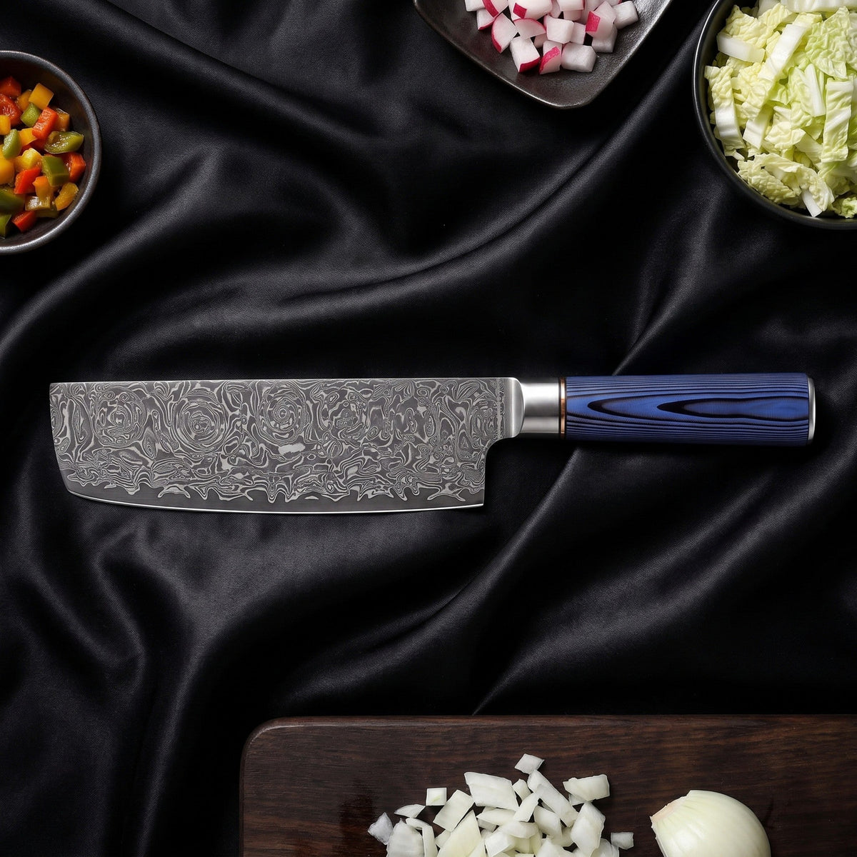 Aizome Nakiri Vegetable Knife