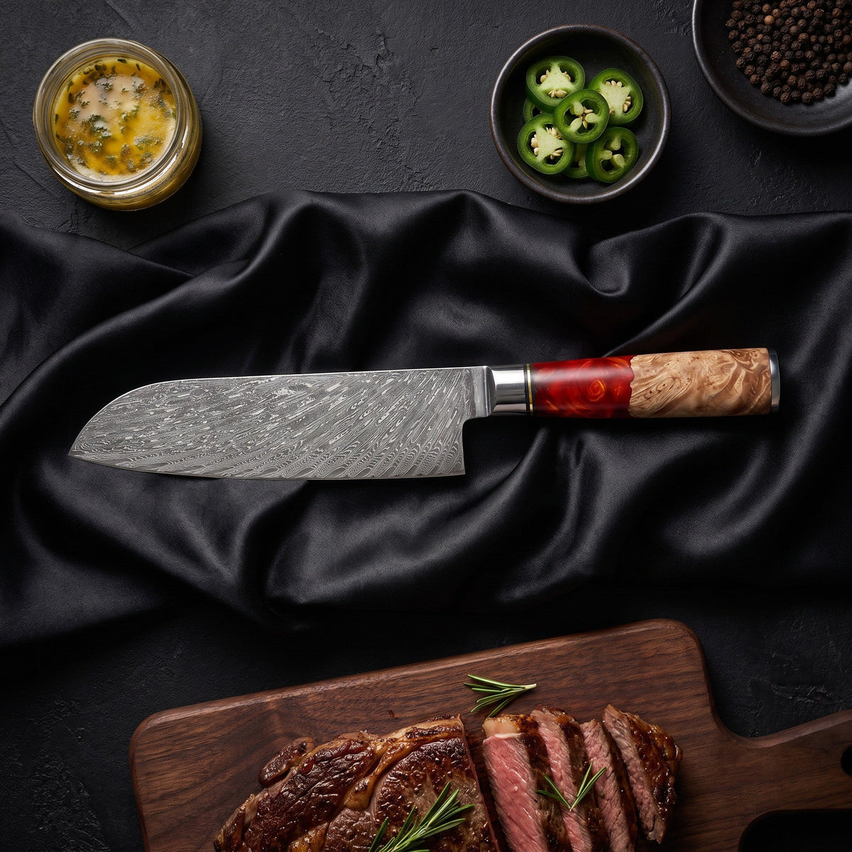 Hozuki Santoku All-Purpose Knife