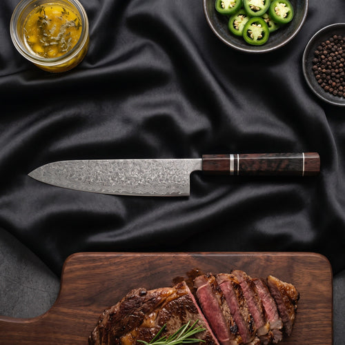 Ginrei Damascus Knife Set
