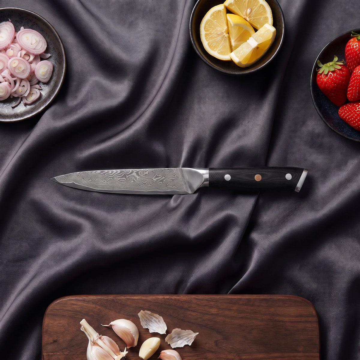 Homura Knife Trio (Gyuto, Nakiri & Petty)