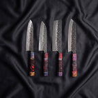 Hotaru Damascus Knife Set