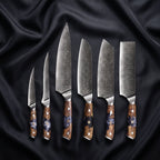 Hyoga Damascus Knife Set