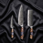 Hyoga Knife Trio (Gyuto, Nakiri & Petty)