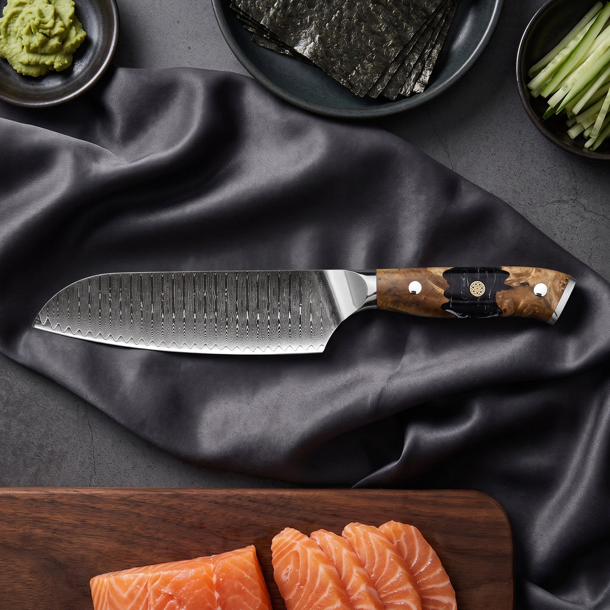 Hyoga Santoku Knife