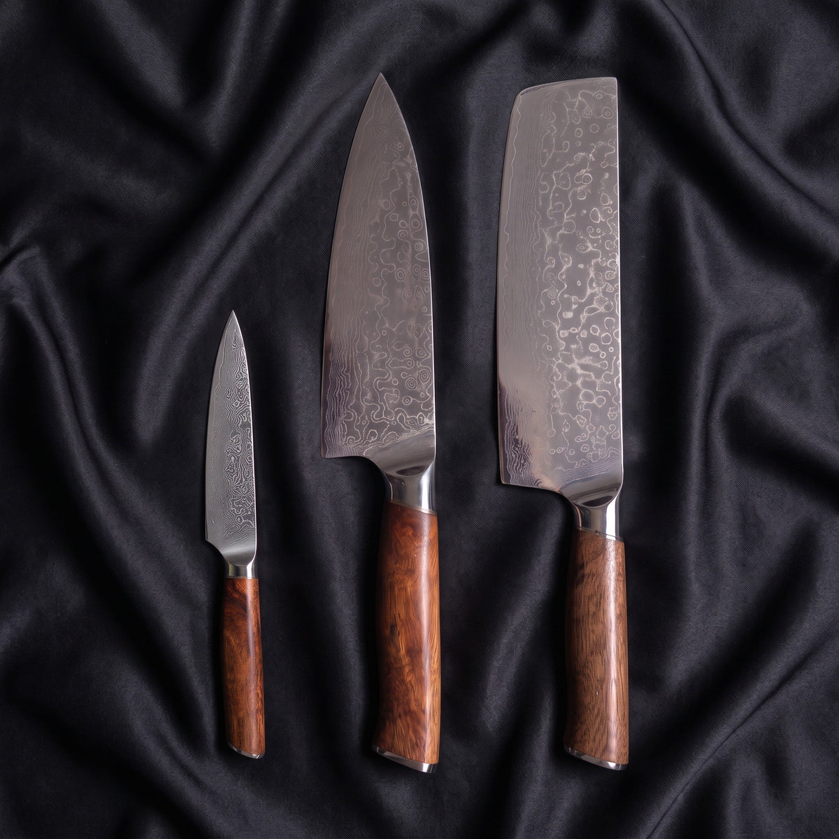 Komorebi Knife Trio (Gyuto, Nakiri & Petty)