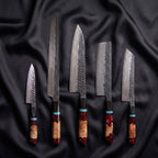 Minato Damascus Knife Set
