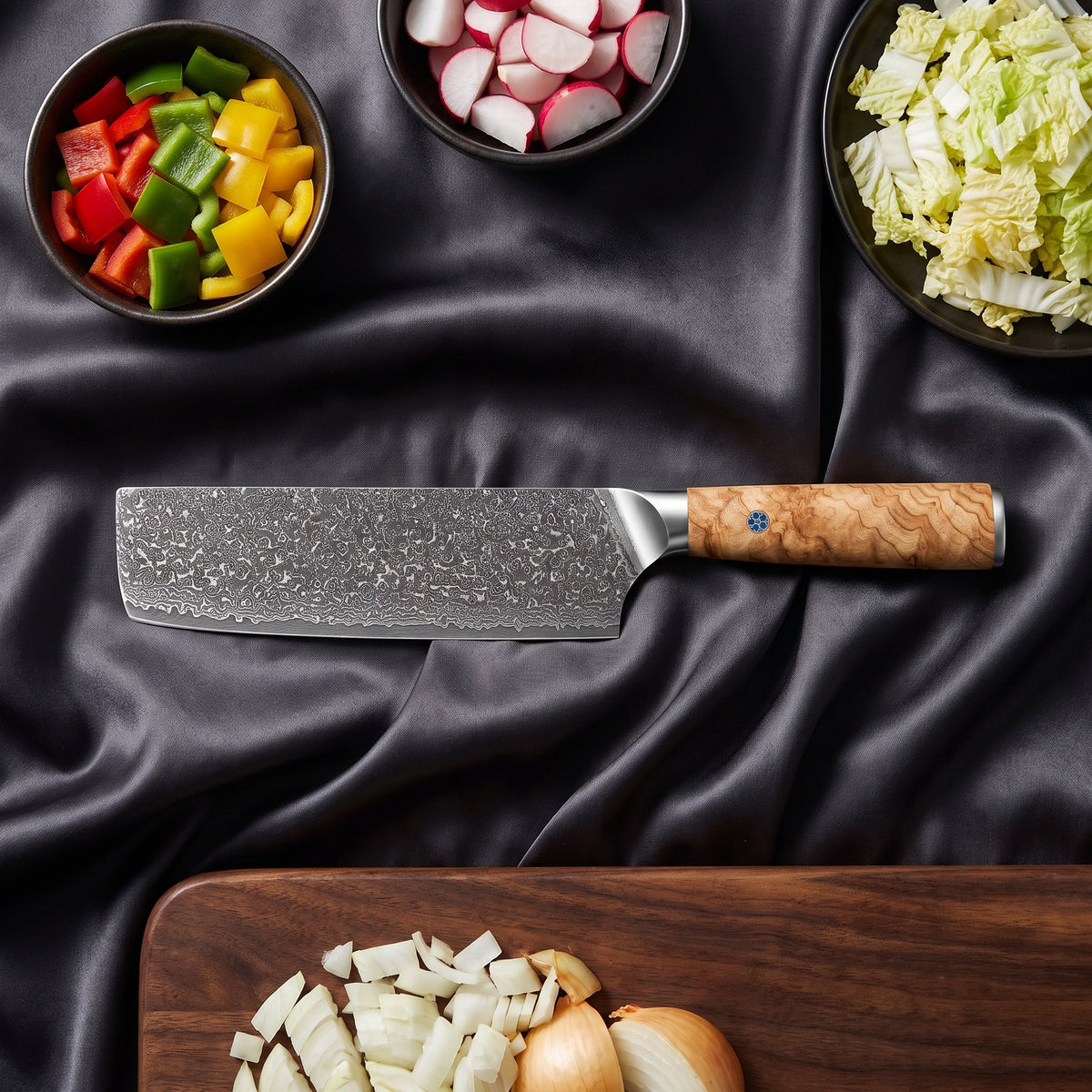 Nishiki Damascus Knife Set