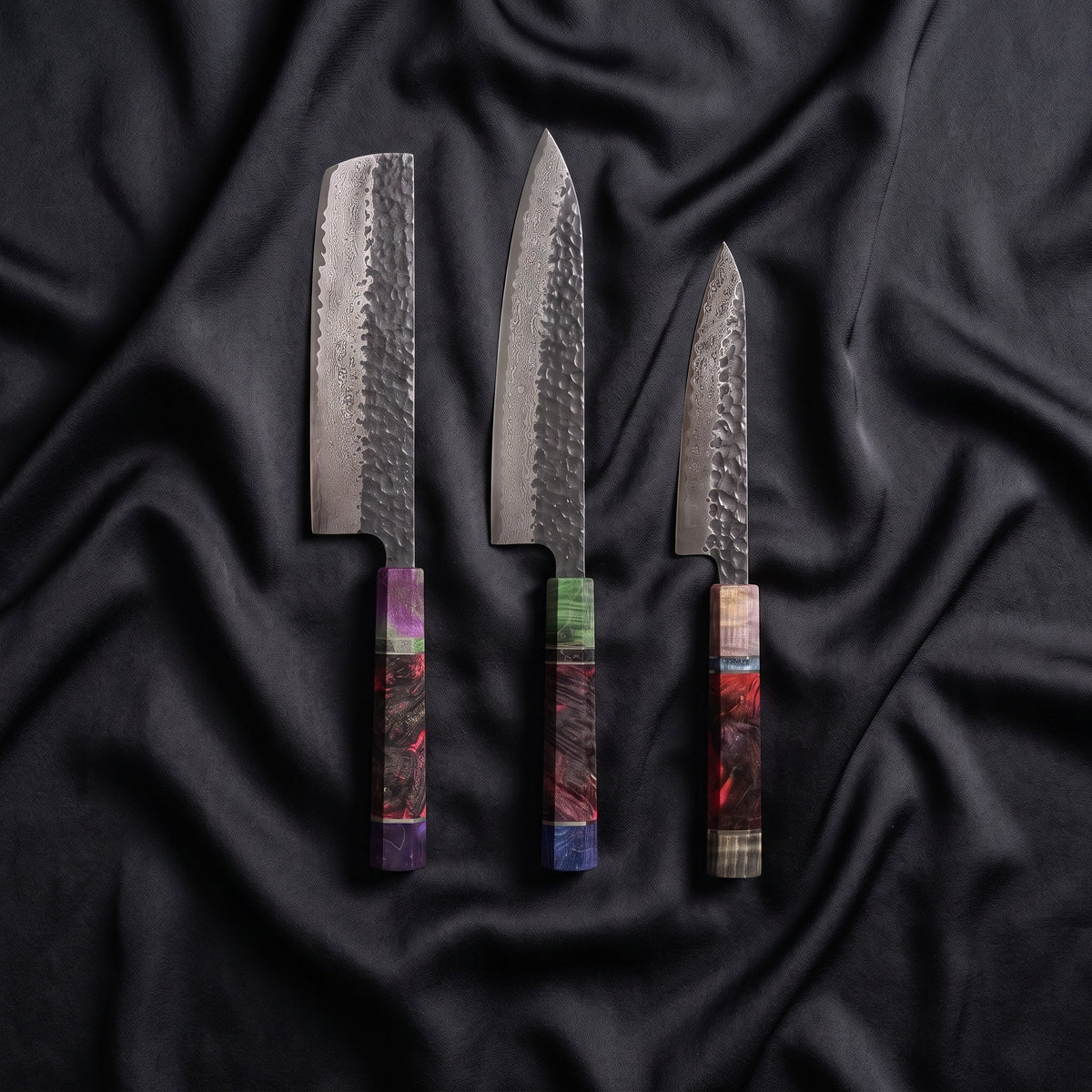 Rekka Knife Trio (Gyuto, Nakiri & Petty)