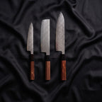 Samidare Knife Trio (Gyuto, Nakiri & Petty)