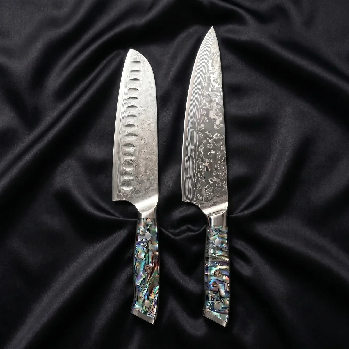 Sazanami Knife Duo (Gyuto & Santoku)