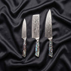 Sazanami Knife Trio (Gyuto, Nakiri & Petty)