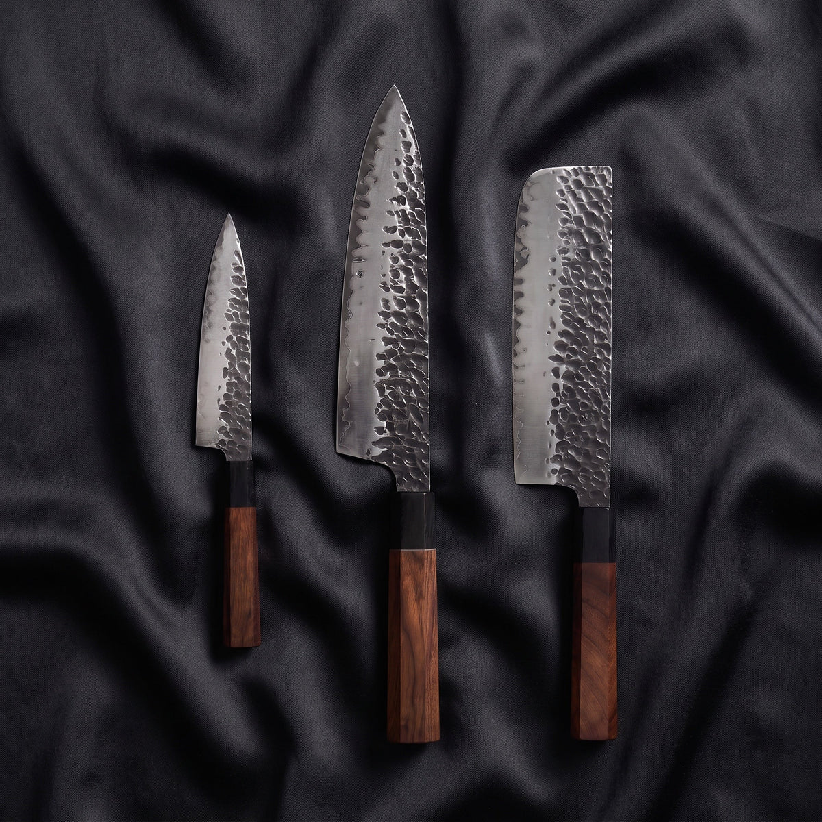 Shigure Knife Trio (Gyuto, Nakiri & Petty)