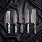 Shizuku Damascus Knife Set