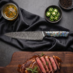 Shizuku Damascus Knife Set